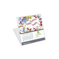 Jewel Case Desk Calendar W/Name Personalization - Compact Size